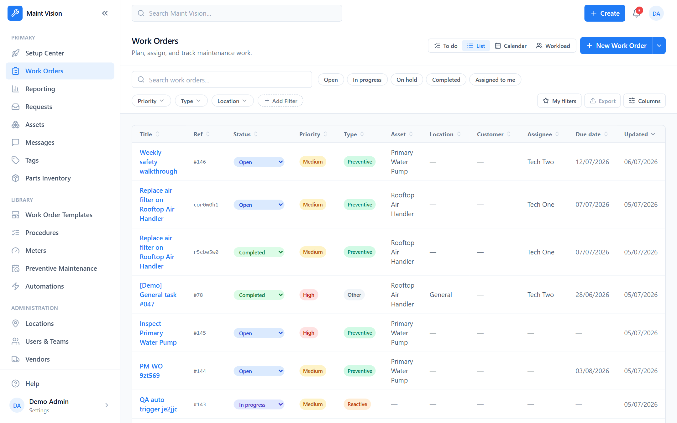 Work order software built for the field
